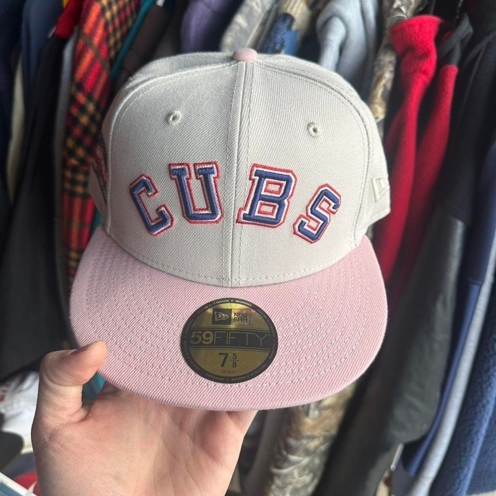 Pink New Era Chicago Cubs‎ fitted cap NWS